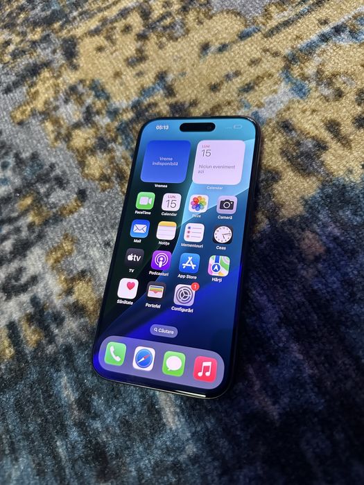 Iphone 15 pro 256 Gb graphitte neverlocked impecabil