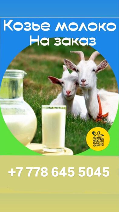 ешкінің сүті ( козье молоко )
