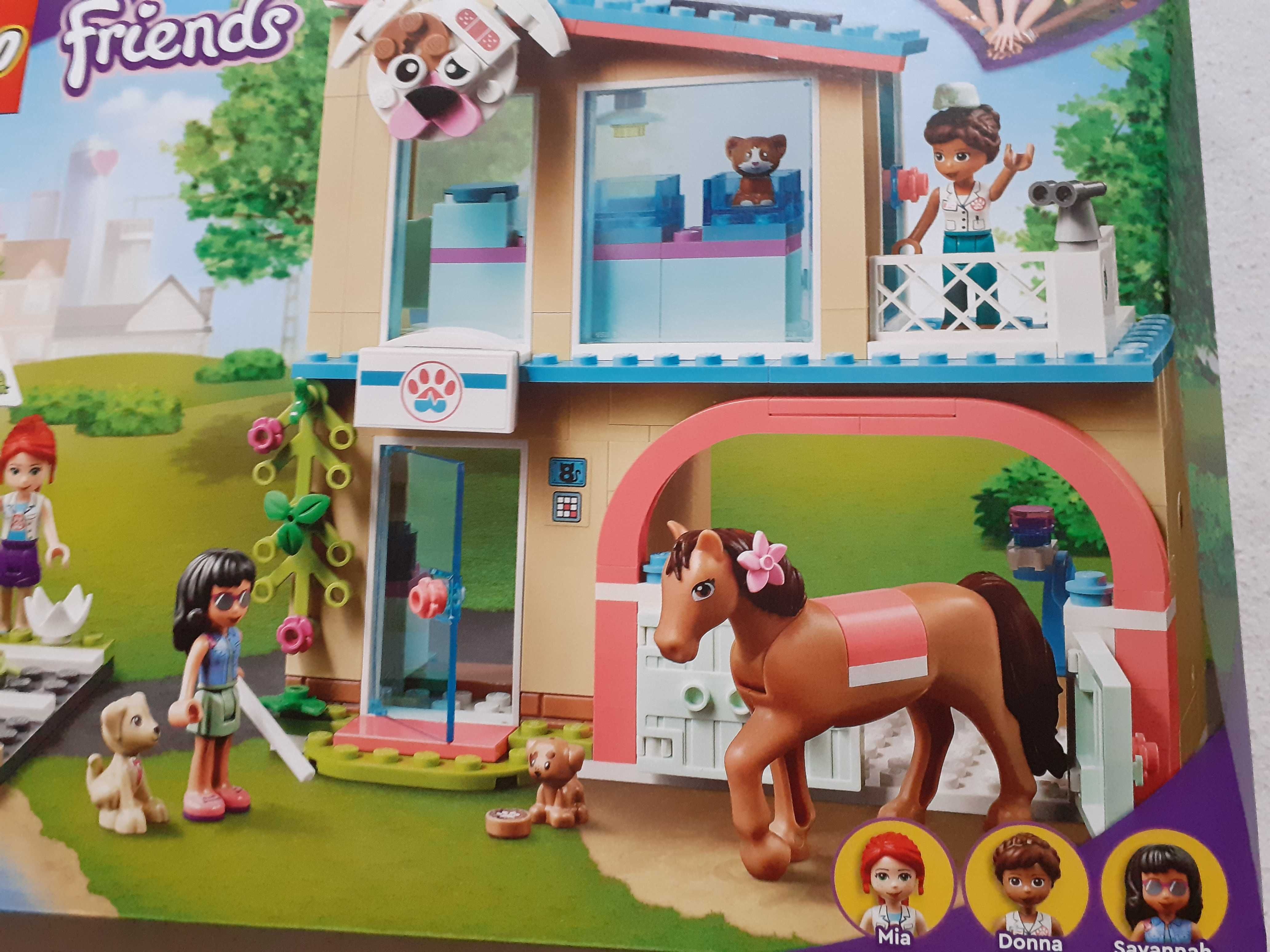 Lego Friends 41446 Clinica Veterinara din Heartlake, set nou, de cadou