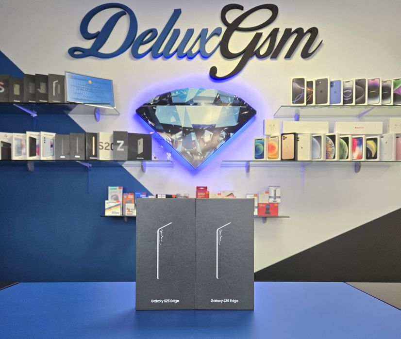 Samsung S25 Edge / sigilat  / Jetblack / DeluxGSM