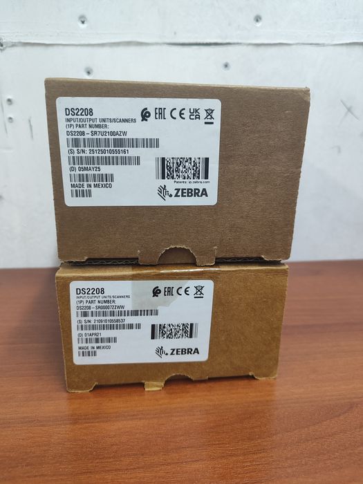 Сканер штрихкода  ZEBRA DS2208 (2D,USB)