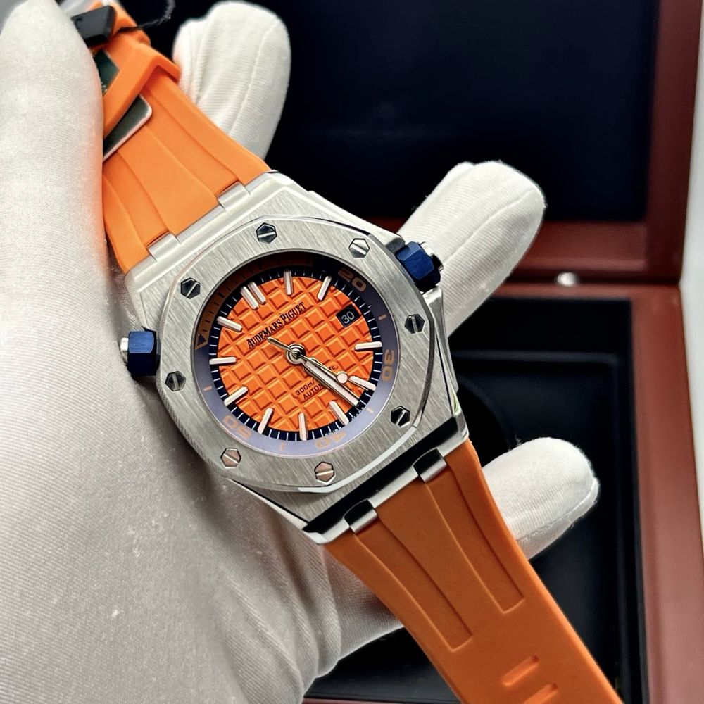 Ceas Ap royal oak diver orange