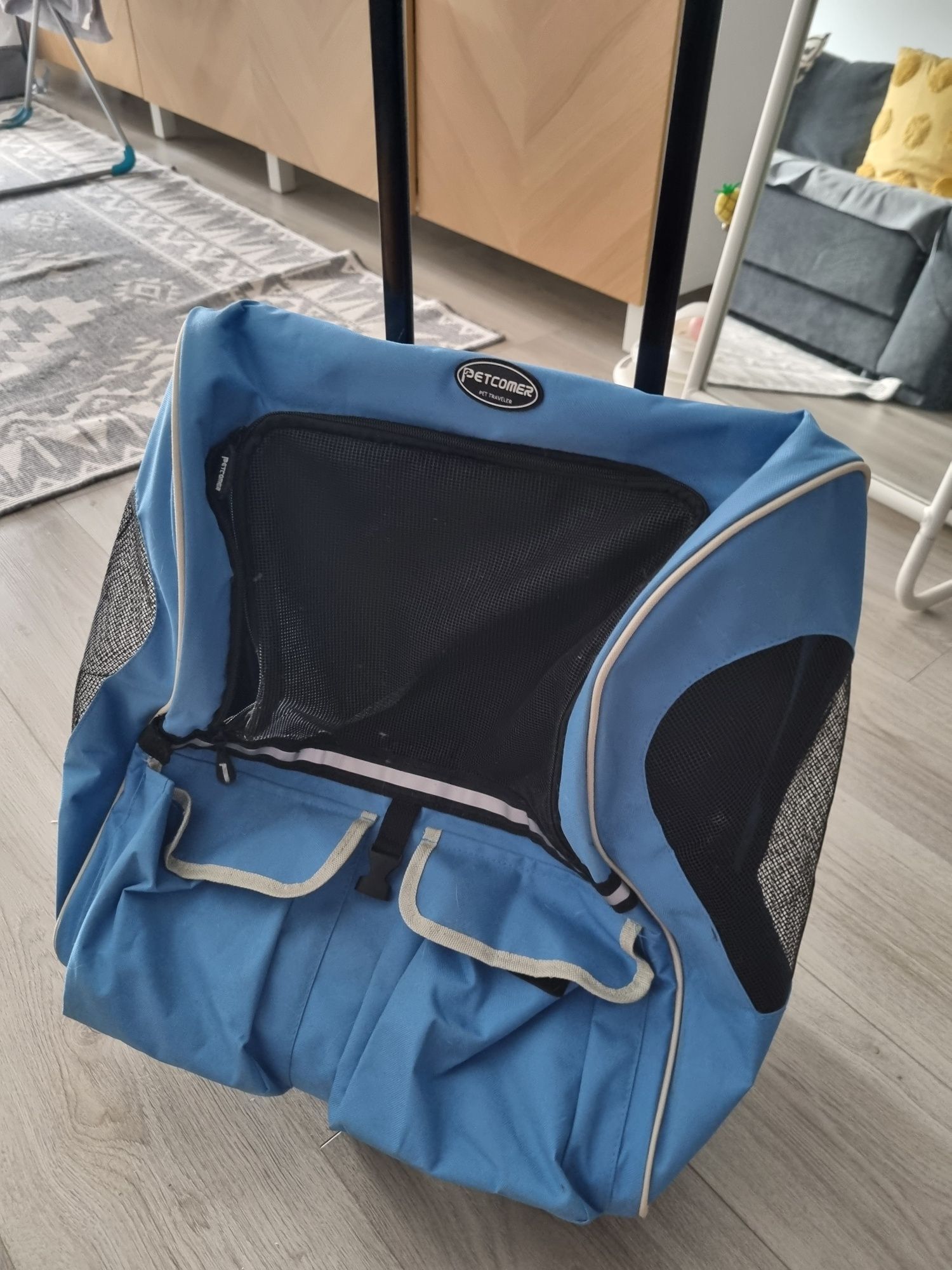 Geanta troler transport animale