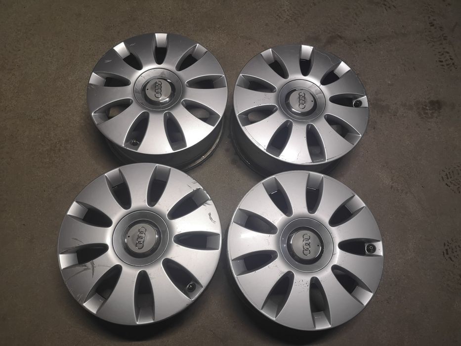 Продавам 4 бр алуминиеви джанти 5x112 16 цола 6,5 J* ЕТ 50*ц.о 57,1 мм