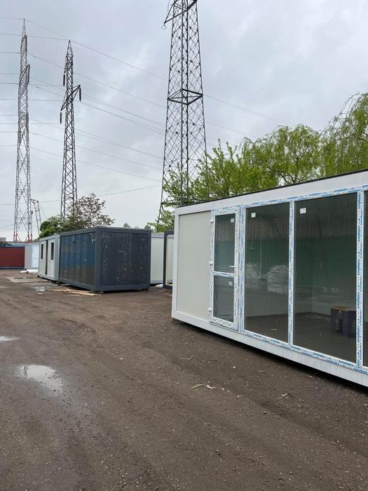 Container modular tip birou, locuinta, spatiu comercial  7 x 2.40m