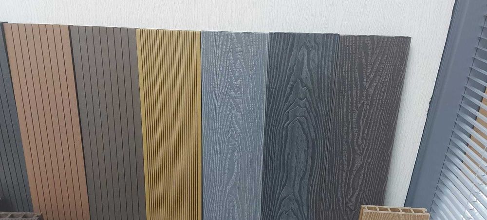 Porti garduri din WPC material compozit si rame de metal