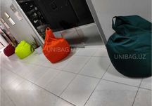 Бин бег, бинбэг, бин-бэг, bean bag, кресло-мешок из джинсовки