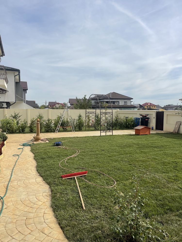 Amenajari Gradini , Rulouri de gazon , Sisteme de irigat , Plante