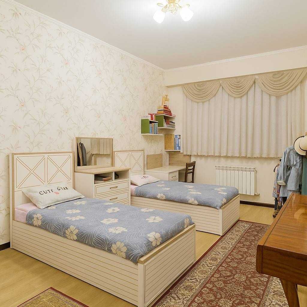4-комн 111м², евро, кирпич, рядом Makro и IT-park`