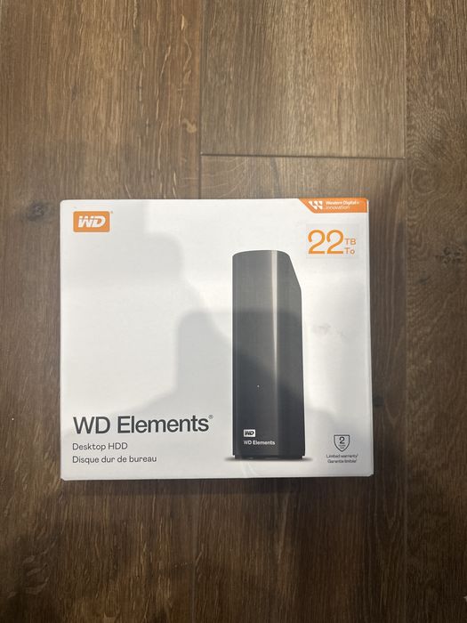 WD elements 22tb
