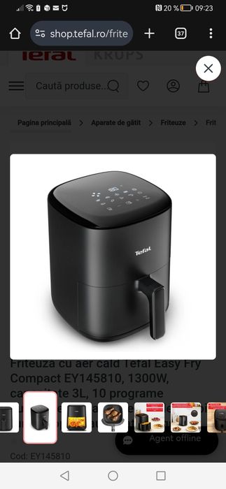 Tefal easy fry no Oil gri