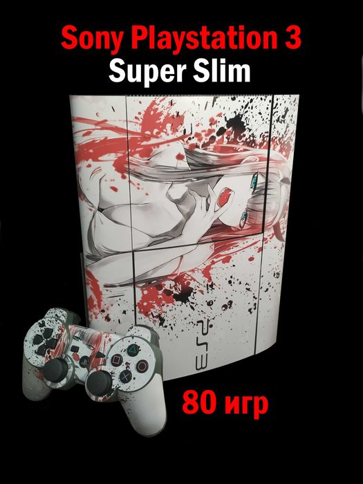 Приставка SonyPlaystation 3 - 81 игра.Прошивка HEN. Отличное состояние