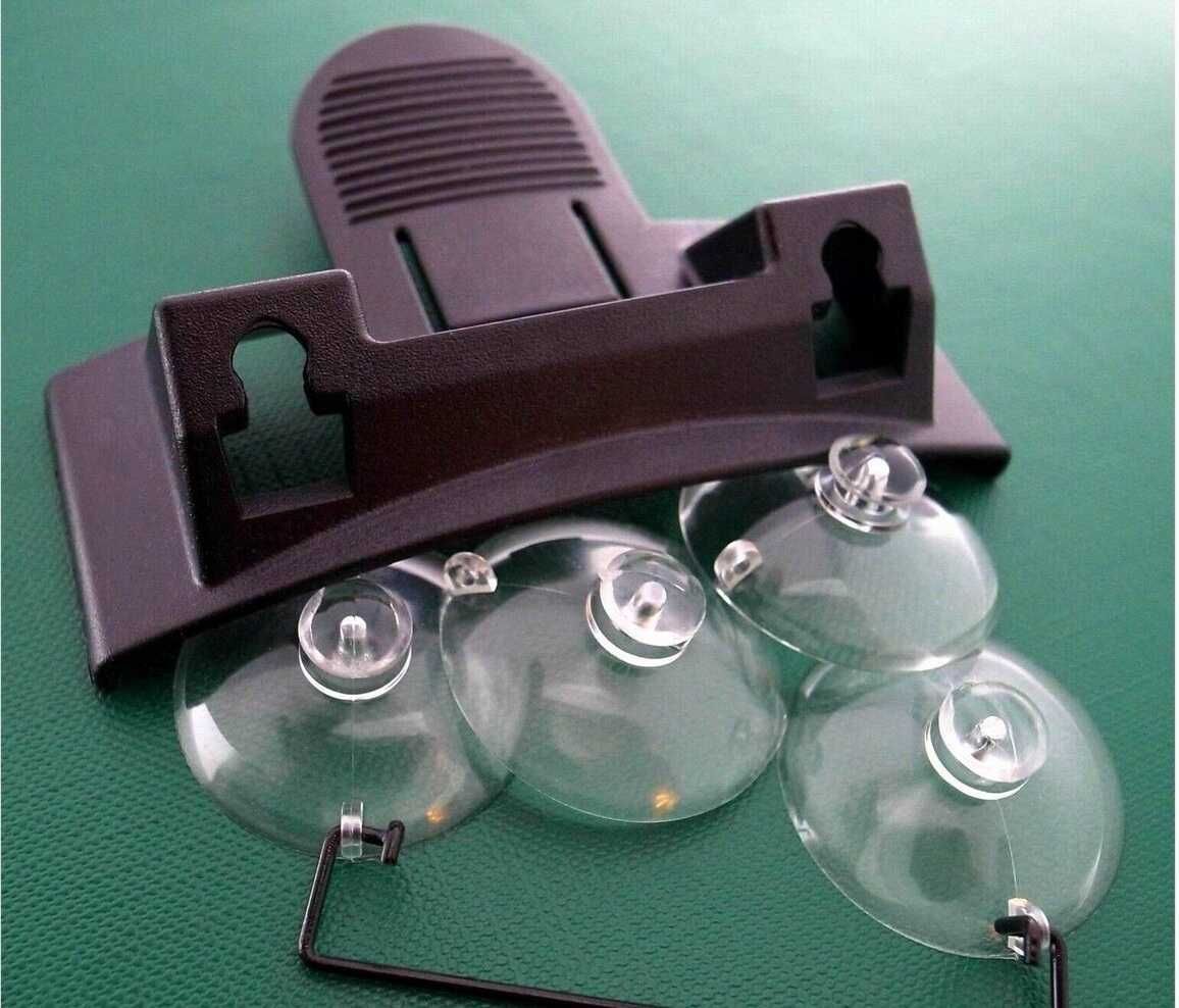 2 ventuze ORIGINALE suport parbriz   detector Radar valentine one