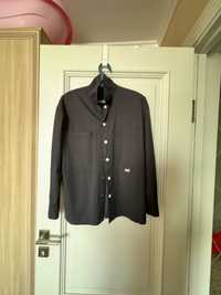 Черная рубашка от БОДО (Россия) 156-164р, унисекс, состояние идеальное