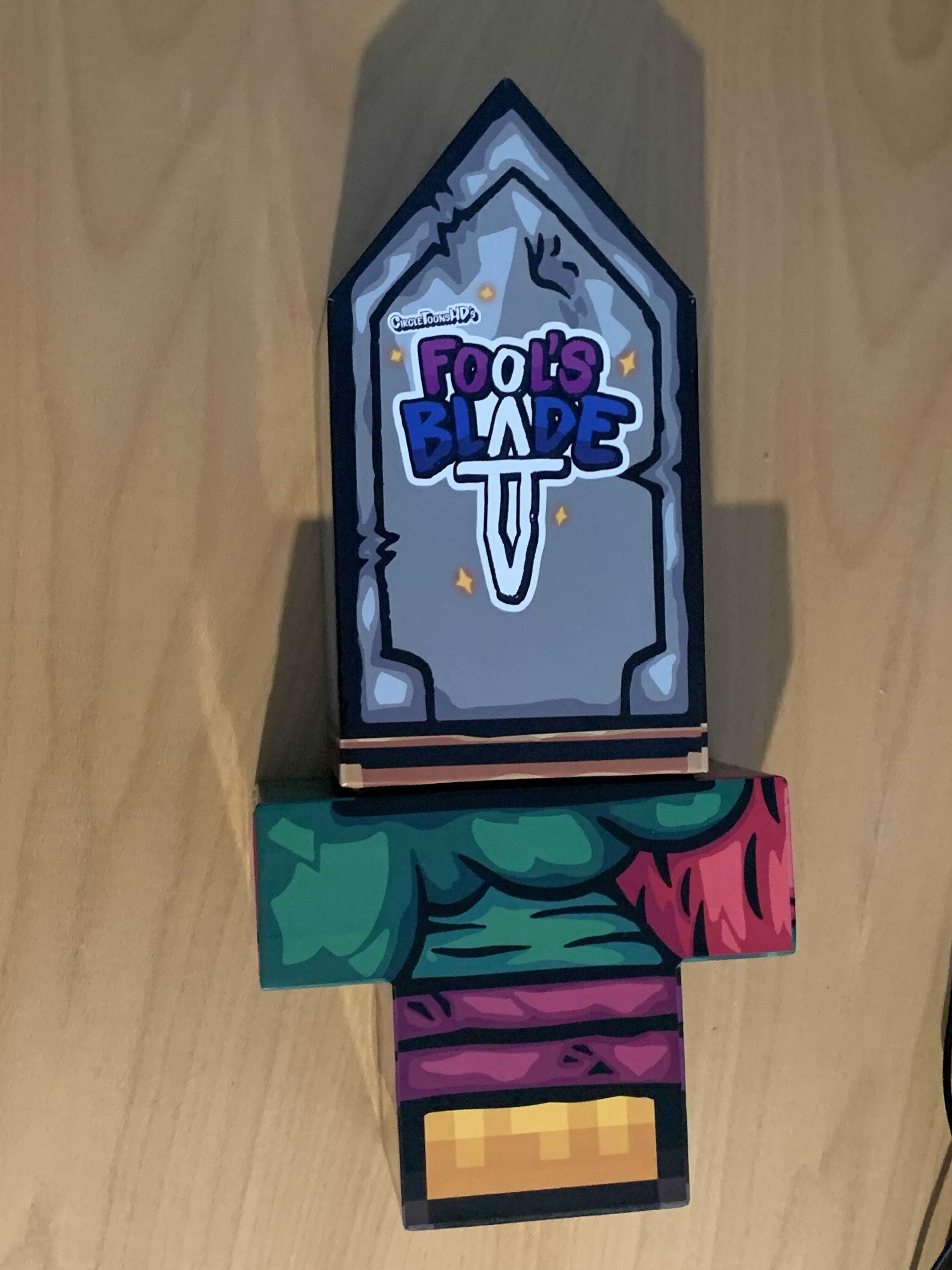 Fool's Blade бордова игра с карти, разопакована/фабрично запечатана