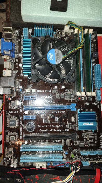 Kit Intel I5 3570k+placă de bază+Rami