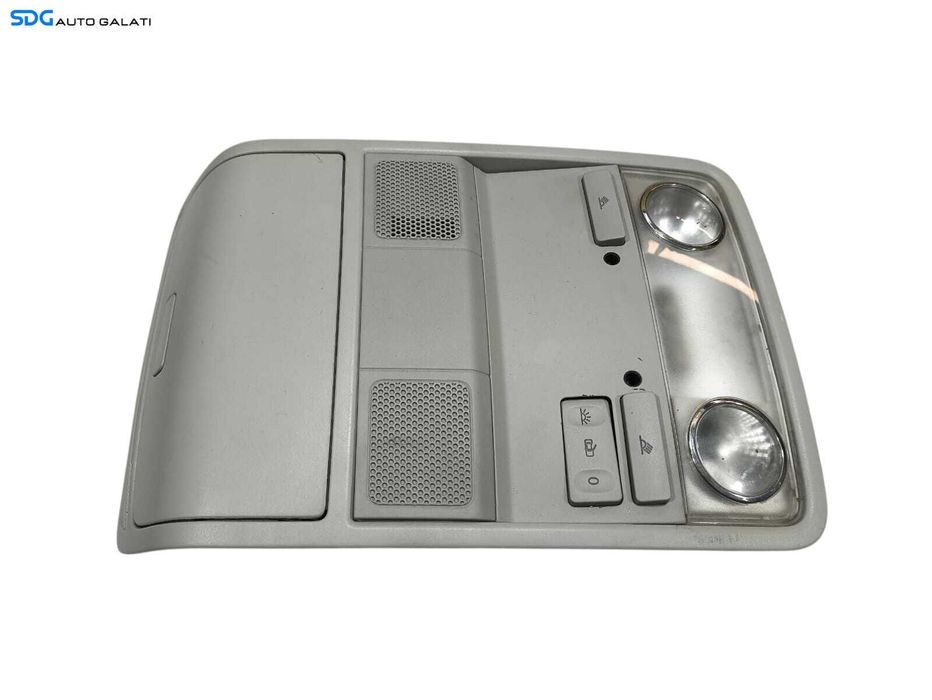 Lampa Iluminare Habitaclu Plafon Plafoniera cu Lumini Ambientala si Suport Ochelari Spatiu Depozitare Volkswagen Passat B6 2005 - 2010 Cod 1K0947133H 3C0867489C 1K0868837E [LR1616]