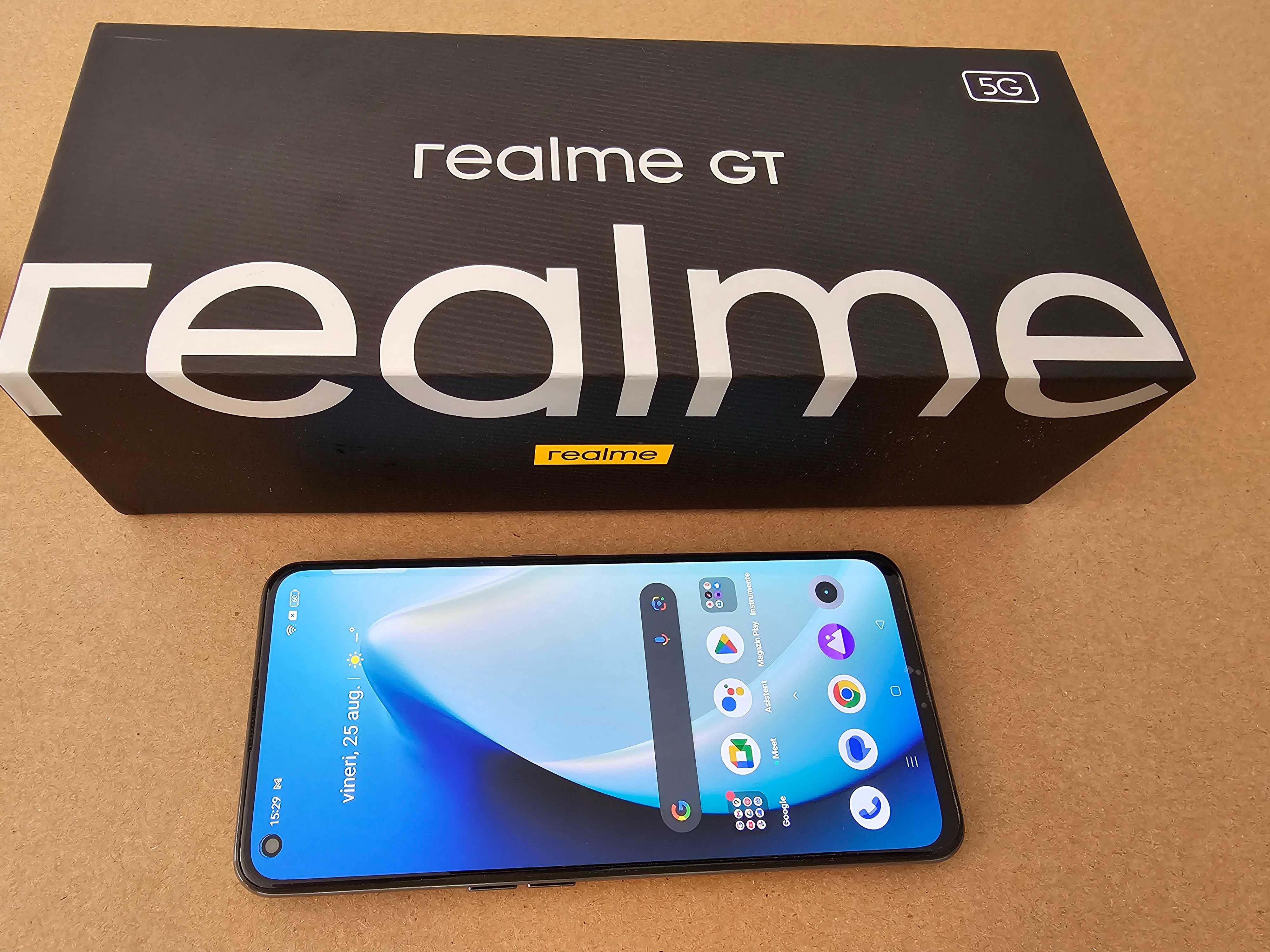 Telefon Realme GT 5G, 256 GB, 12 GB Ram, Snapdragon 888, Ecran 120HZ.