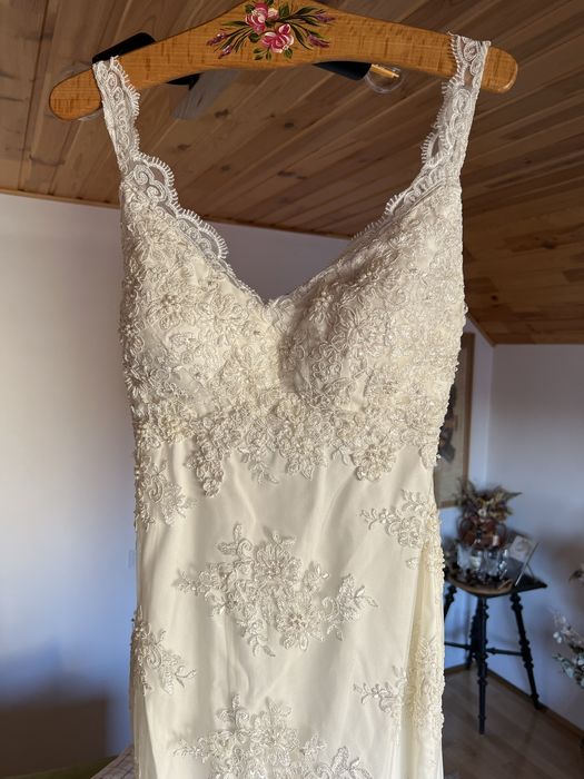 Rochie mireasa nepurtata marimea M