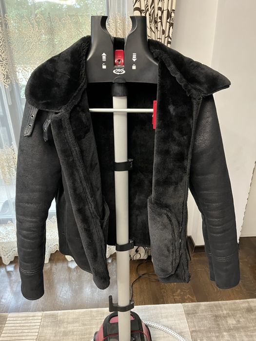 Jacheta piele Primo Emporio L neagra