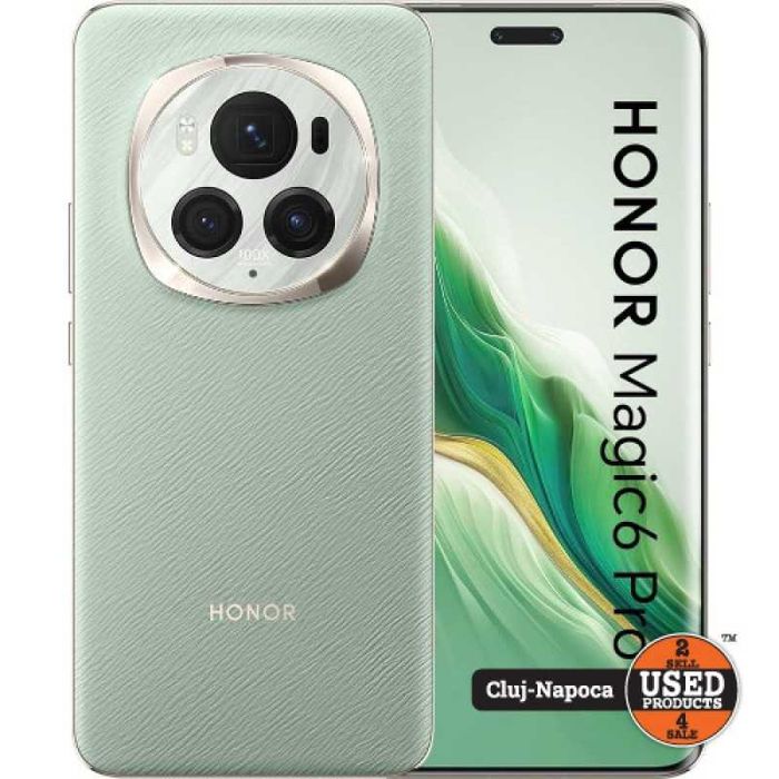 Honor Magic 6 Pro 5G, 512 Gb, Dual SIM, Green | UsedProducts.ro