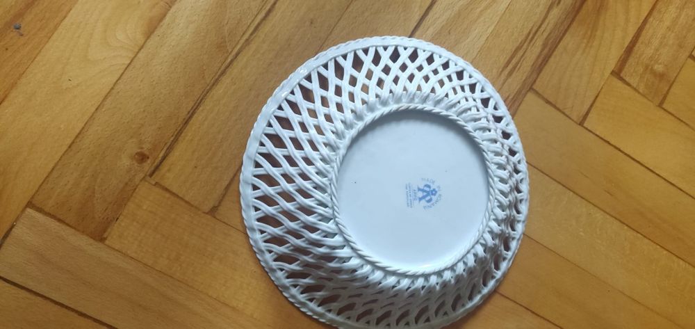 Bol decorativ din porțelan  fructiera-bomboniera