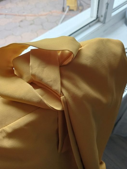 Rochie eleganta mustar