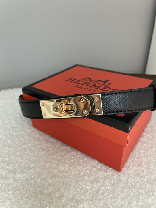 Колан от естествена кожа с кутия *Her*mes*