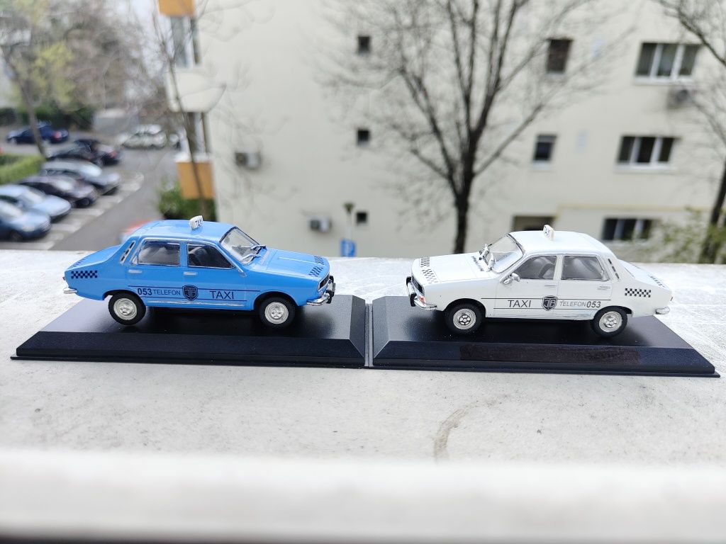 Macheta Dacia 1300 Taxi 1/43