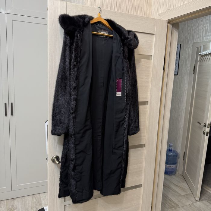 Норковая шуба L-XL(48-52)