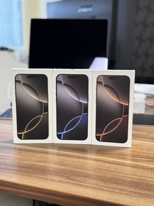 iPhone 16 Pro Max / 256 GB / Garantie 24 luni / Nou - Sigilat |