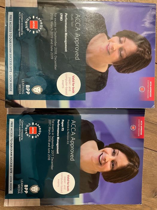 ACCA учебници и учебни тетрадки