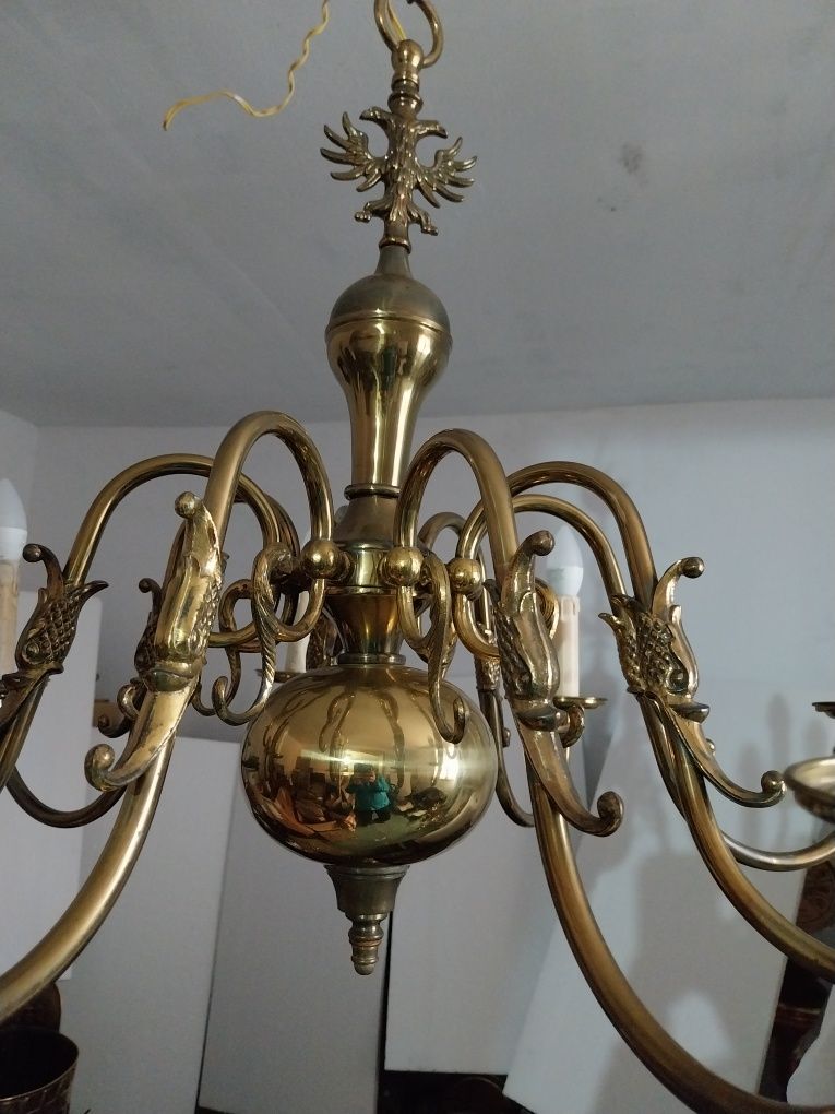 Candelabru, lustra de tavan, vechi