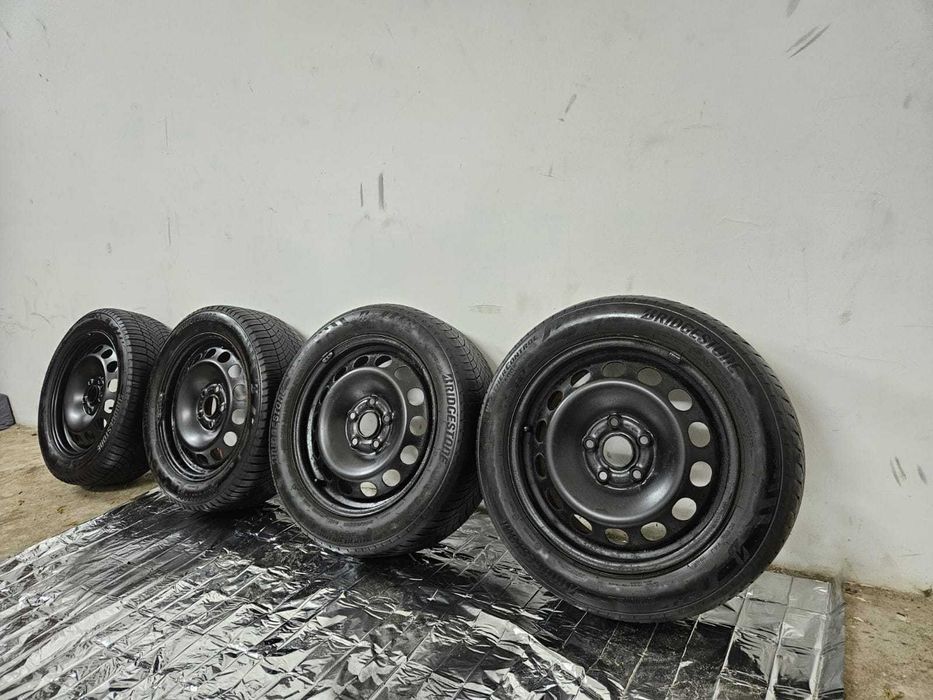 jante cu anvelope 185/60/R15 4x100 Dacia Renault stare foarte buna etc