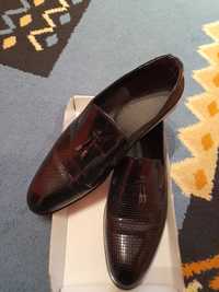 Черни официални мъжки обувки 42