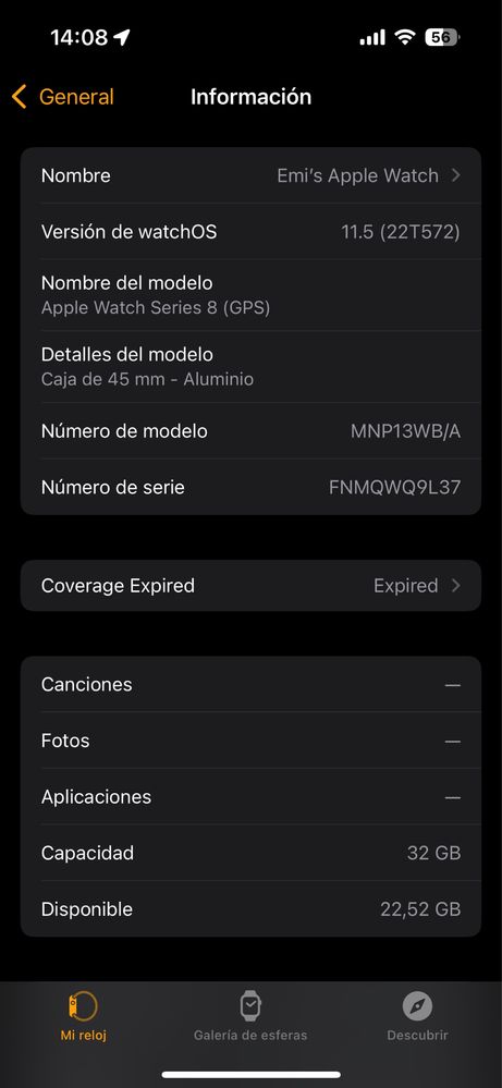 Apple Watch Series 8 45mm