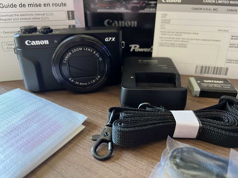 Фотоапарат Canon Powershot G7X Mark II