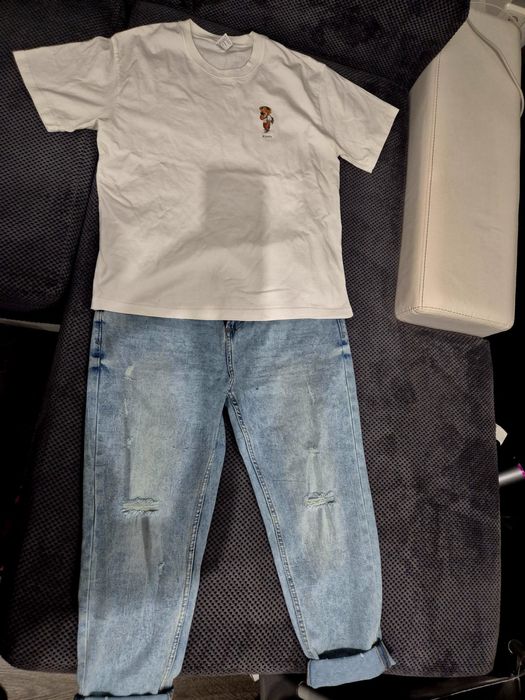 Комлект тениска с дънки