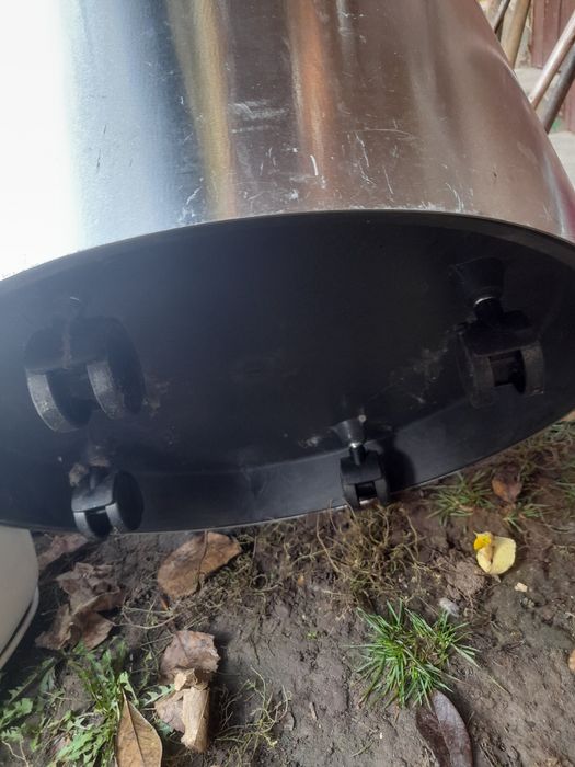 Oală  inox ghiveci flori