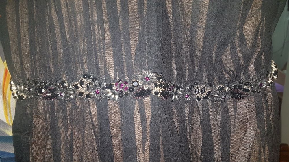 Rochie originală Marchesa Notte mătase naturală nouă cu etichetă 10