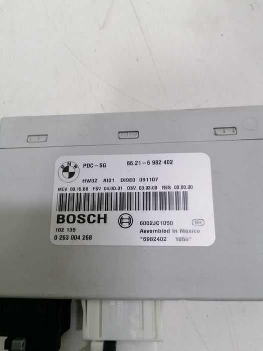 Modul senzori parcare spate PDC E90 E91 E92 E87 Seria 1 Seria 3 BMW