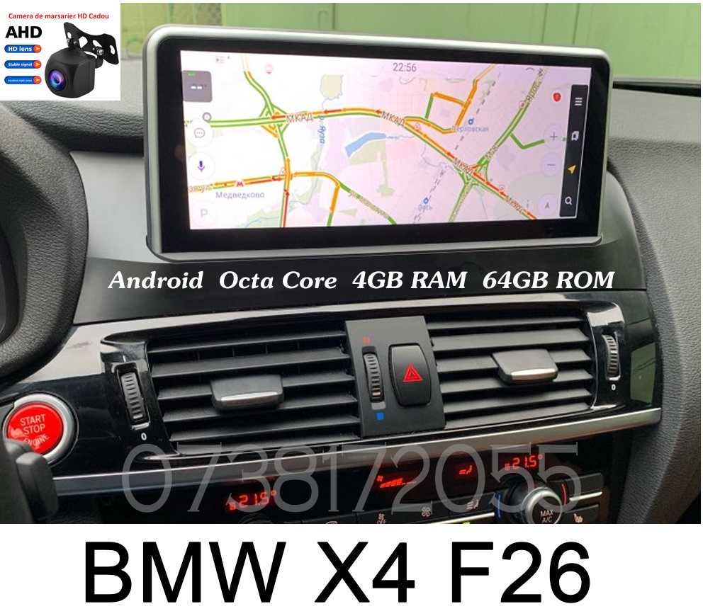 Navigatie  Android BMW X4 GPS Internet 4G Bluetooth wi-fi