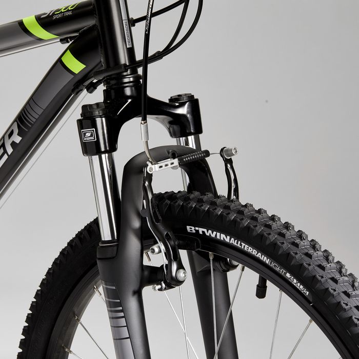 Bicicletă Mtb Rockrider St500 24" Negru - produs resigilat Decathlon
