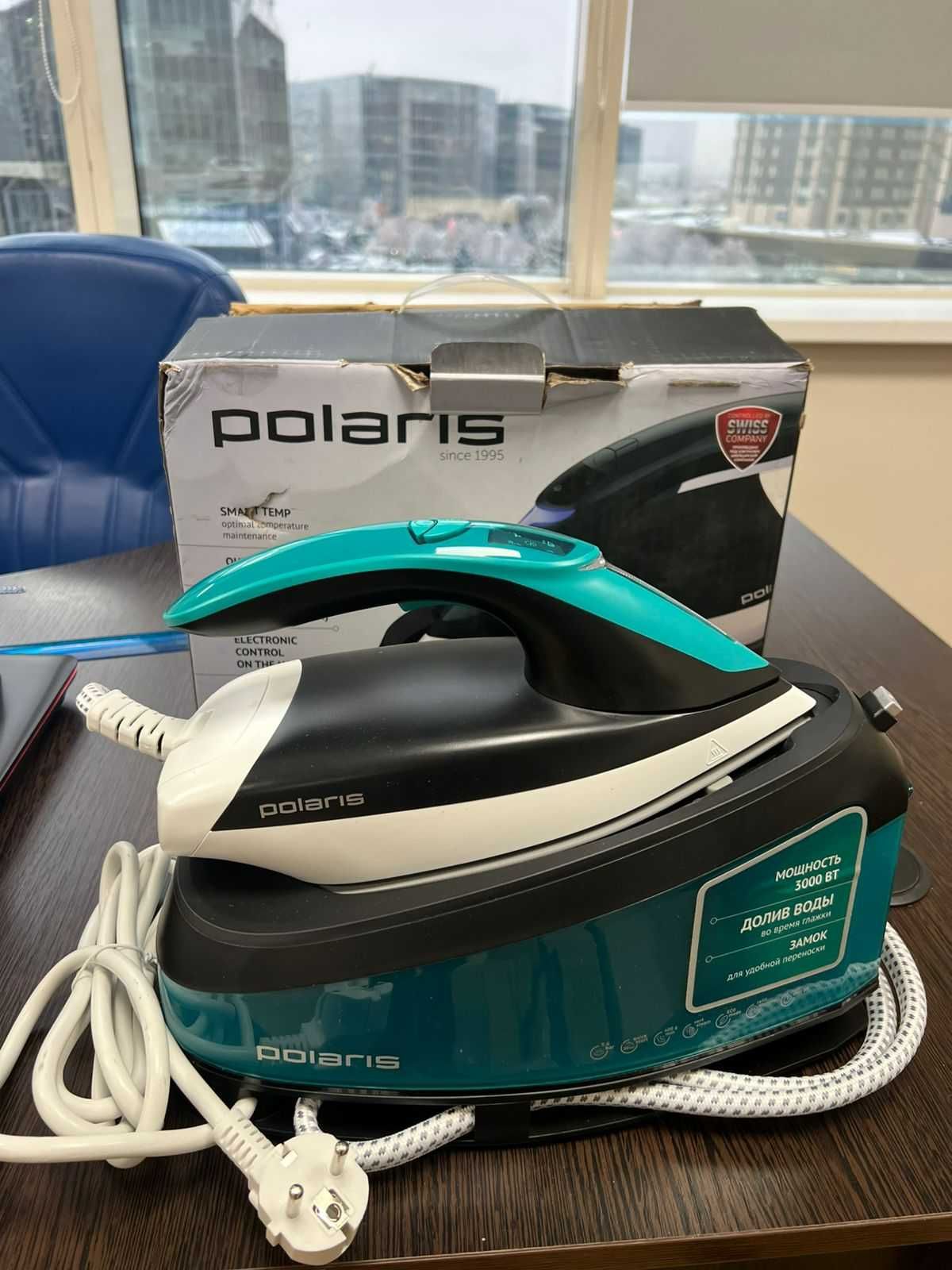 Парогенератор PSS 7510K Зеленый/Черный (POLARIS)