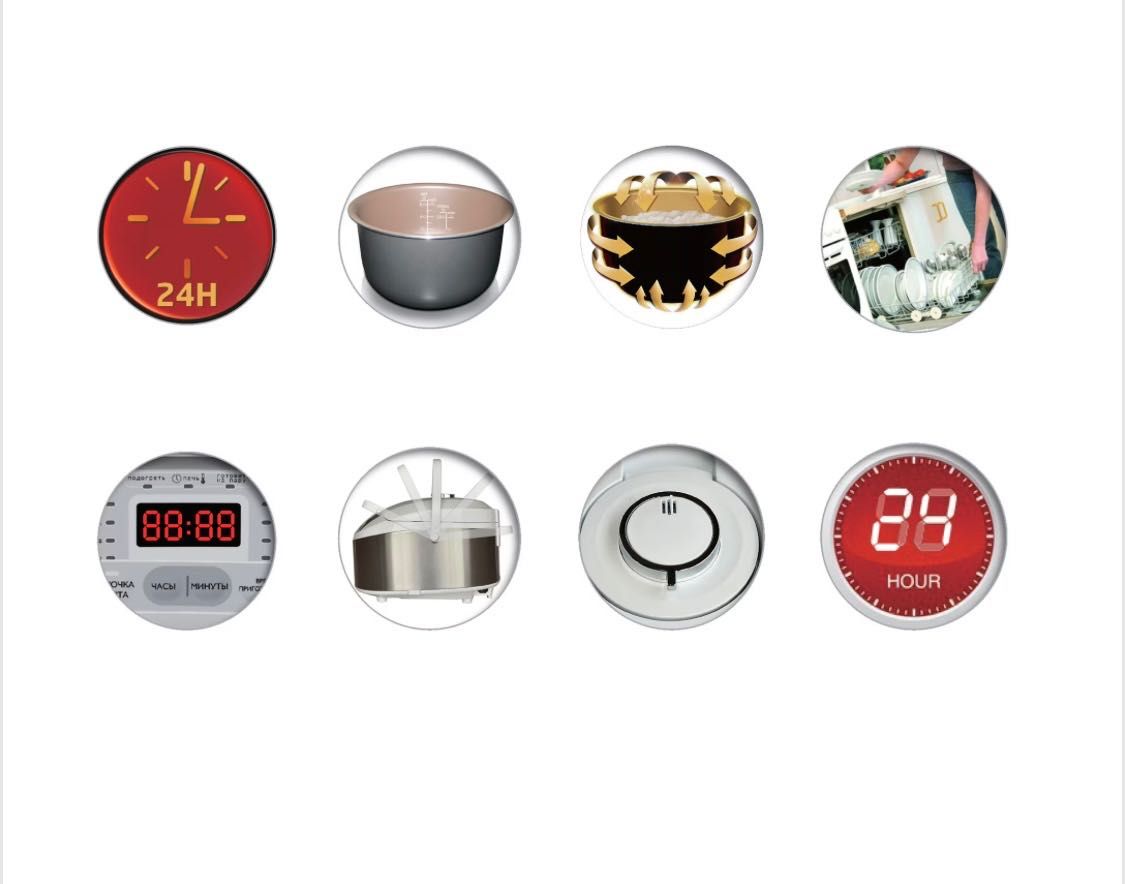 Multicooker Philips HD3037/70, 980 w