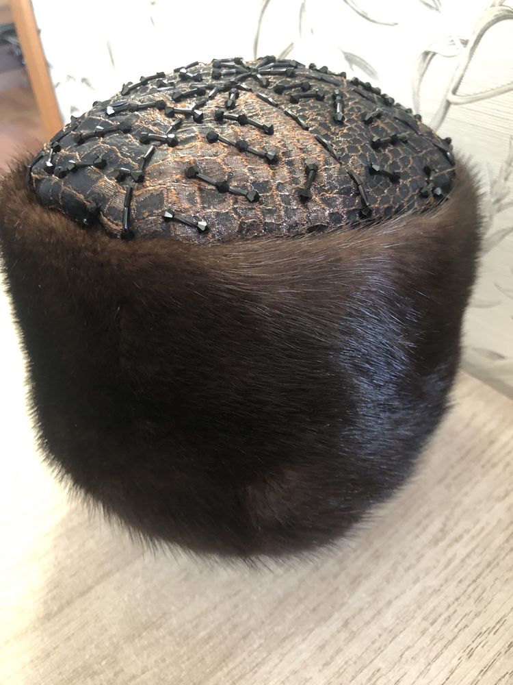 Шапка норковая