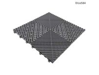 ardoseală garaj modulară PVC – gresie pătrată gri
