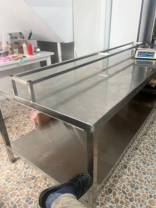 Стол нержевика 100cmx200cm