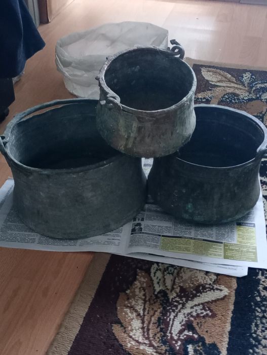 Медни котли-3 броя