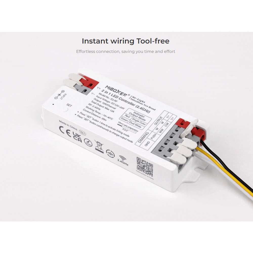 TUYA Mi-Boxer E3-ZR ZigBee  3в1 Kонтролер за LED ленти RGB/RGBW/RGBCCT